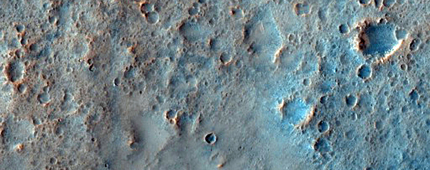 Kasei Valles Streamlined Island