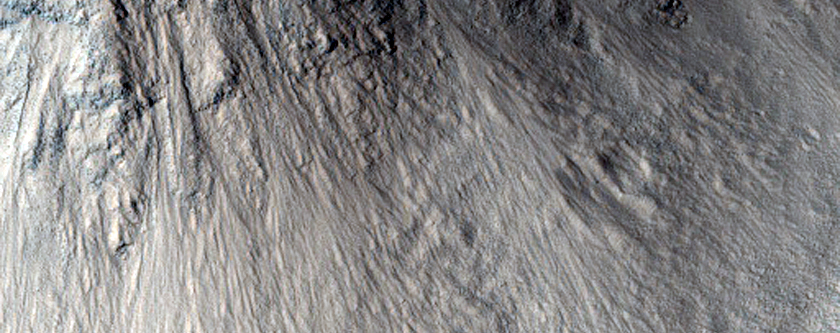 Alcoves on Mesa in Lobo Vallis