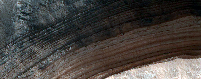 Chasma Boreale Scarp