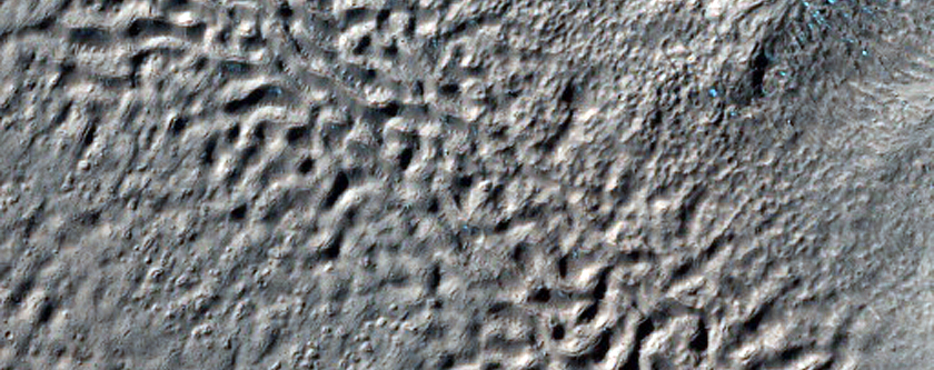 Gullied Crater Wall