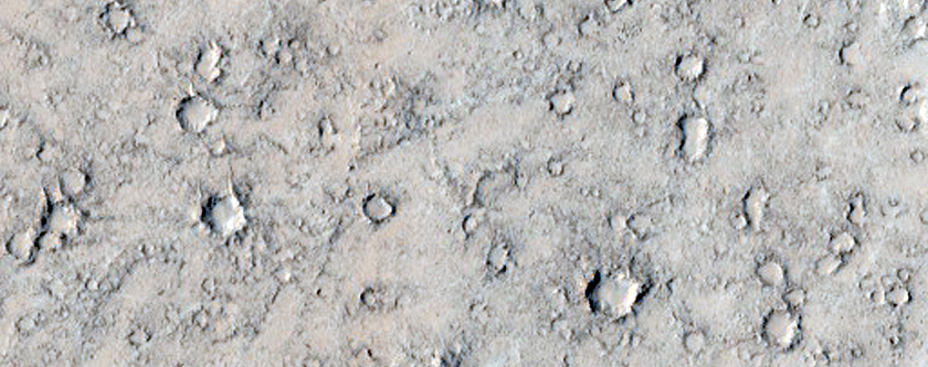 Channel in Phlegra Dorsa