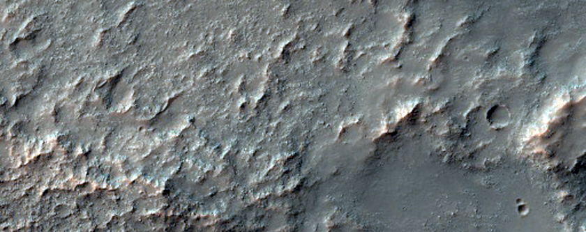 Wrinkle Ridge in Solis Planum