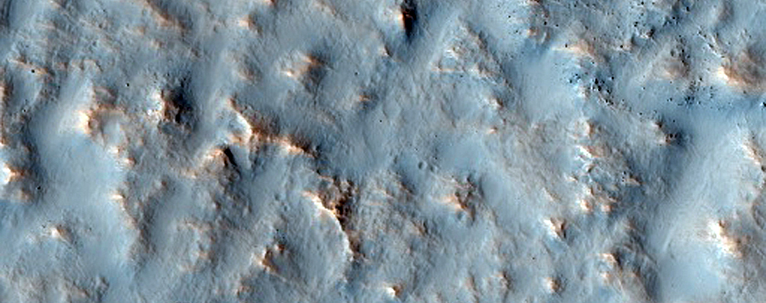 Ejecta of Gamboa Crater