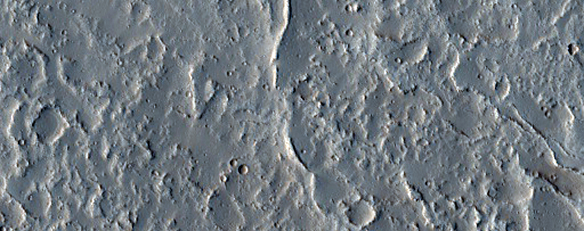 Flank and Summit of Low Shield Volcano East of Jovis Tholus