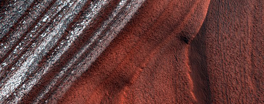 Chasma Boreale Southeastern Head Scarp
