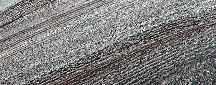 North Polar Equator-Facing Trough Wall