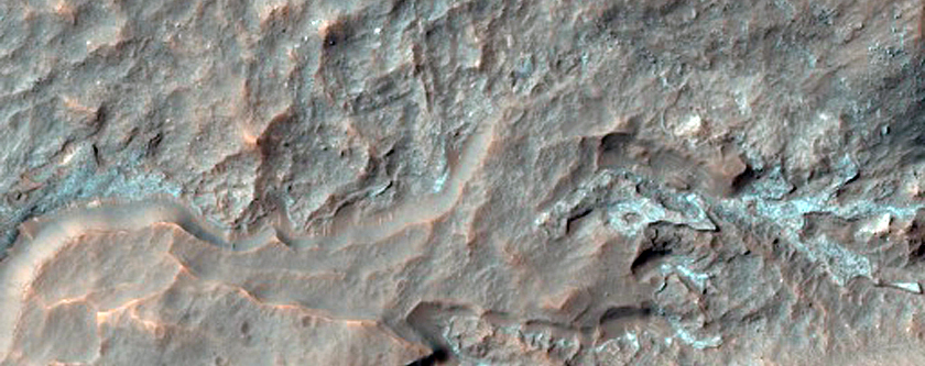 Bedrock in Hydrae Chasma