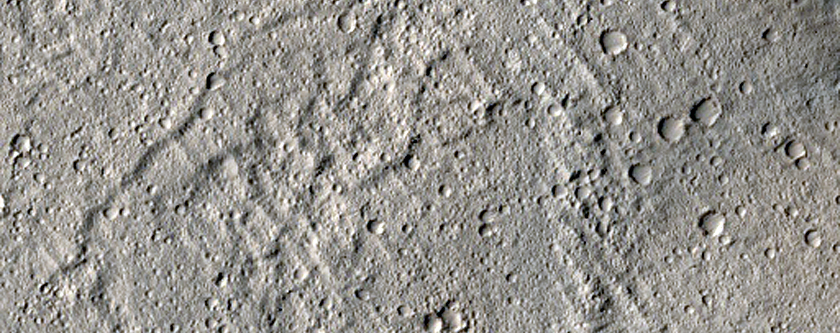 Zunil Crater Secondary Craters