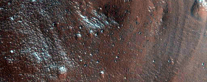 Gullies in Asimov Crater Pit Walls