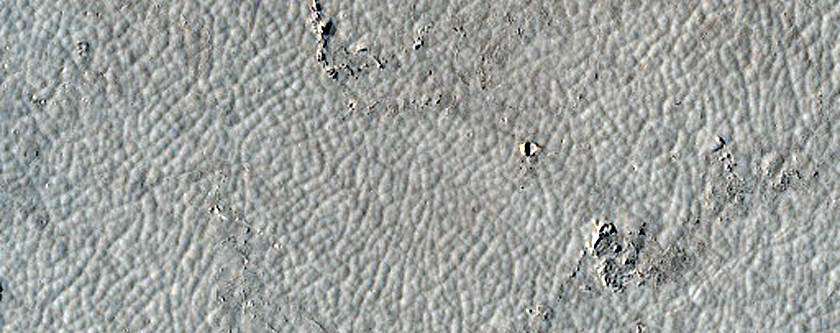 Flows North of Aeolis Mensae