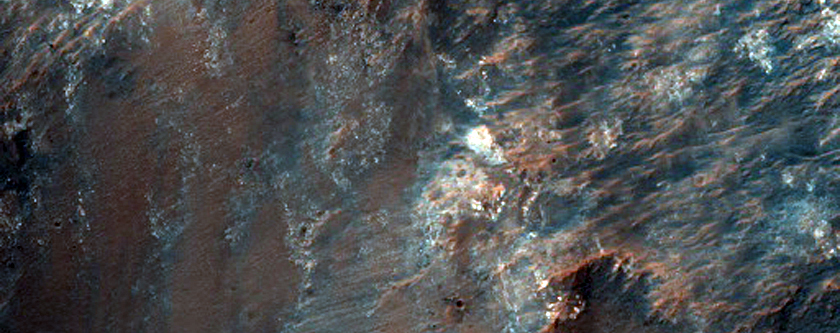 Barchan Dunes in Dulovo Crater Region