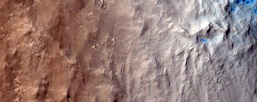 Well-Preserved Impact Crater in Arabia Terra