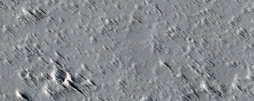 Possible Fluvial Channel South of Ascraeus Mons