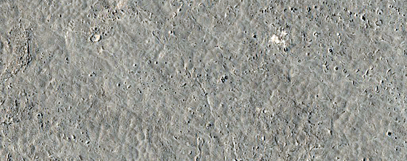 Western End of Athabasca Valles Lava