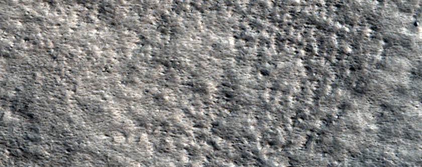 Terrain North of Alba Patera