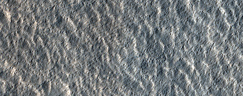 Fading Ice at Fresh Impact Site