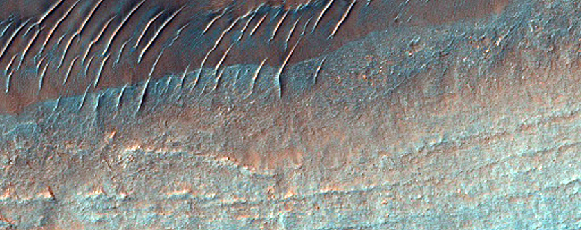 Hematite in Capri Chasma