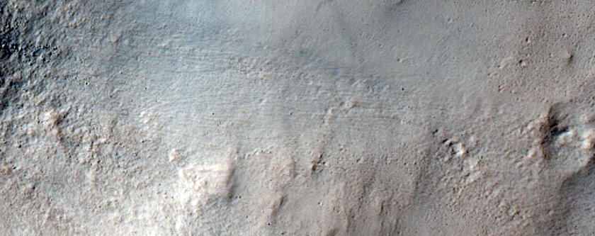 Very Fresh Small Impact Crater