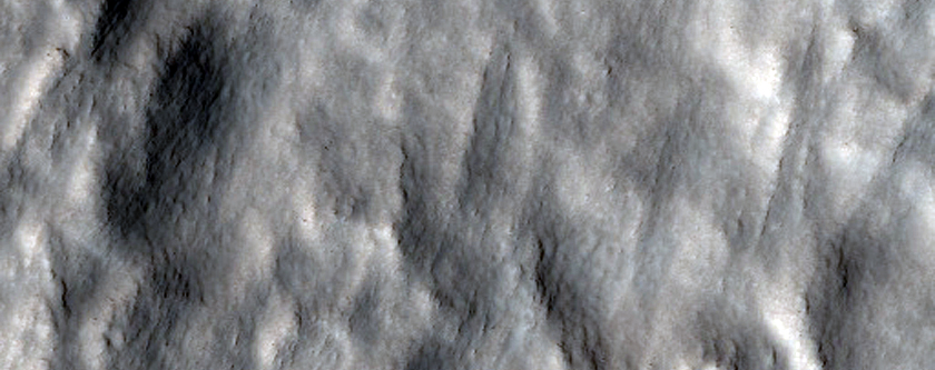 Ejecta of Well-Preserved 12-Kilometer Diameter Crater
