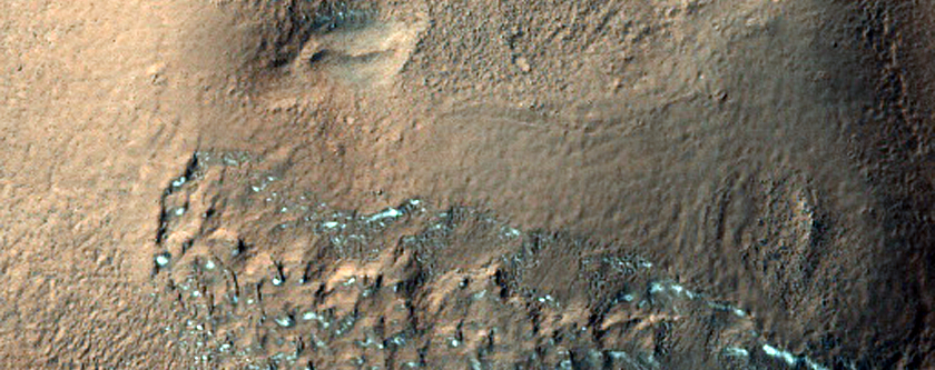 Mounds in Eridania Planitia