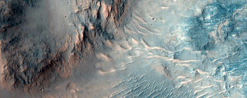 Possible Phyllosilicates on Plains between Aureum and Iani Chaos