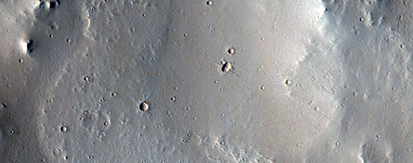 Lava Channel in Tharsis Region