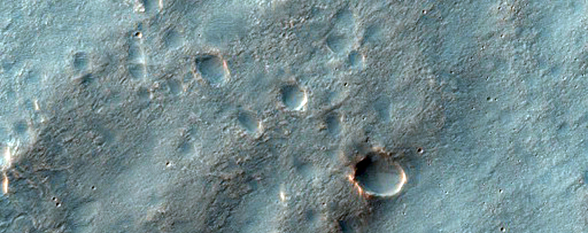 Crater with Fans in THEMIS V27360010