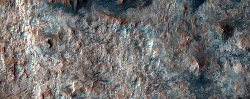 Possible Future Mars Landing Site near Mawrth Vallis