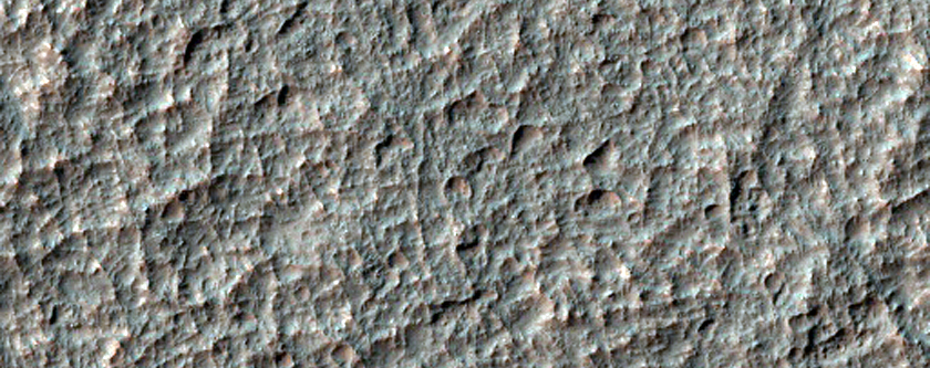 High Thermal Inertia Region in Southern Highlands