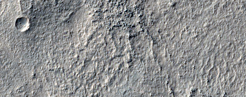 Possible Small-Scale Tributary into Reull Vallis