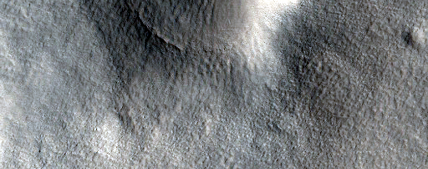 Northern Plains Sample with Crater
