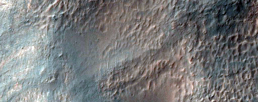 Possible MSL Rover Landing Site in Ariadnes Colles