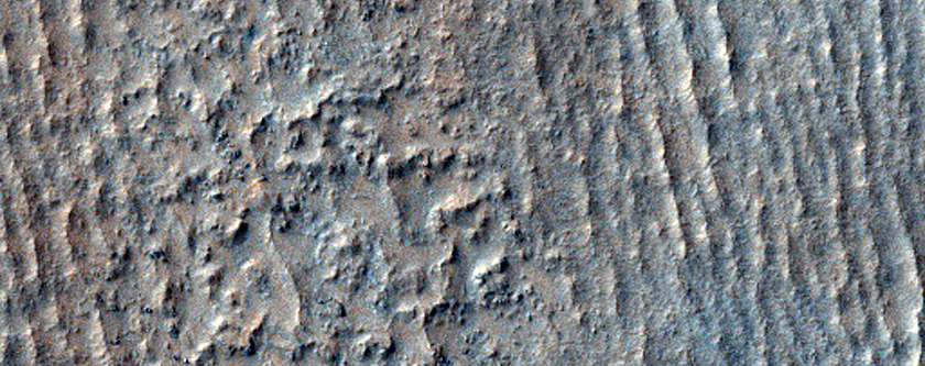 Plains Northeast of Zea Dorsa