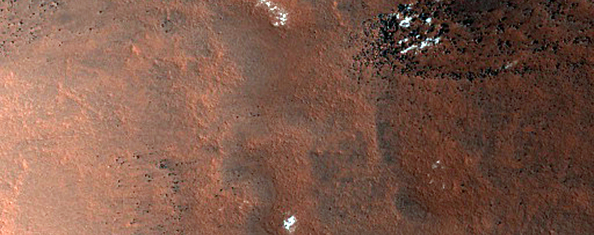 Impact Crater on Northern Plains