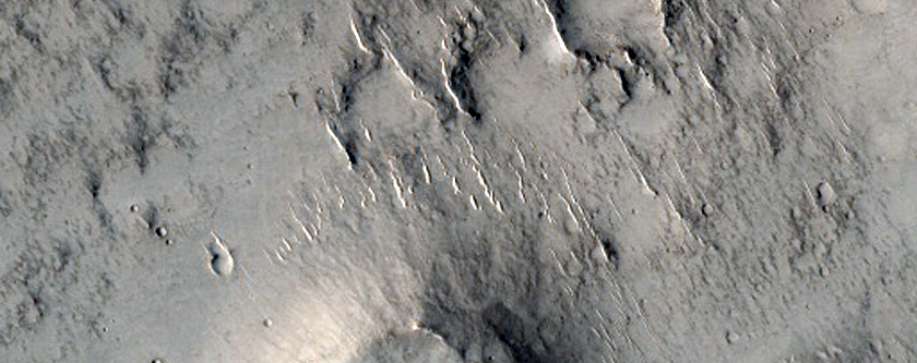Cones in Isidis Planitia