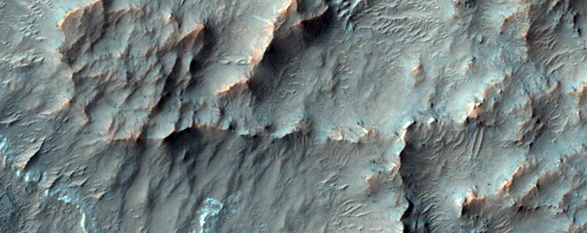 Chloride- and Clay-Rich Terrain in Terra Sirenum