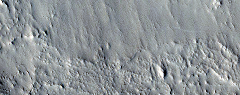 Arcuate Ridges and Landforms