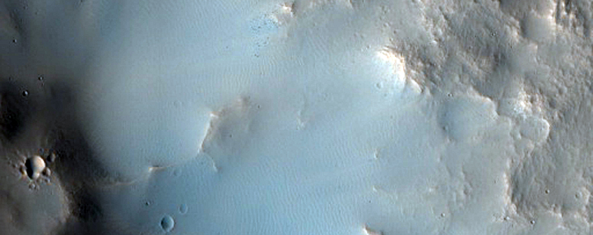 Large Impact Crater with Central Structure
