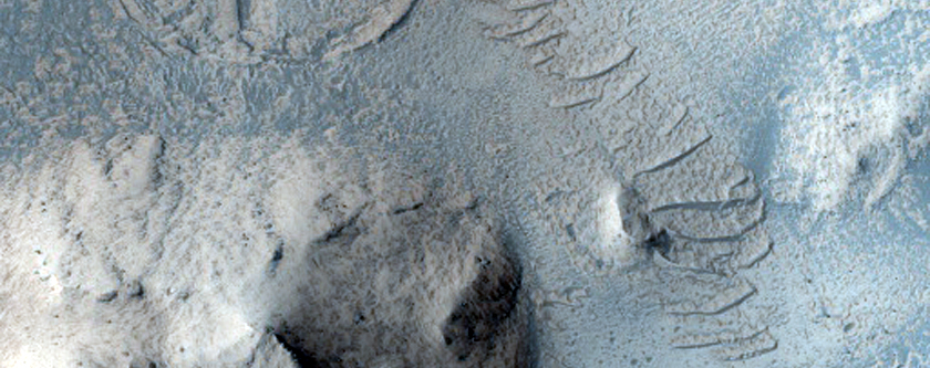 Potential Future Mars Landing Site in Noctis Labyrinthus