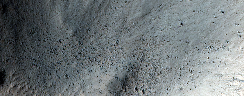 Night Infrared Bright Crater