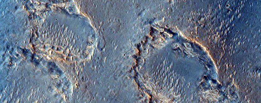 Wrinkle Ridges in East Meridiani Planum