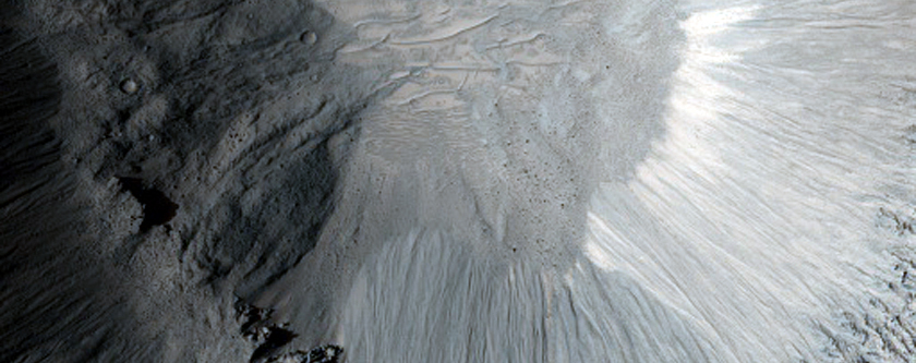 Fresh Impact Crater