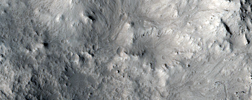 Very Fresh Northern Plains 6-Kilometer Diameter Crater
