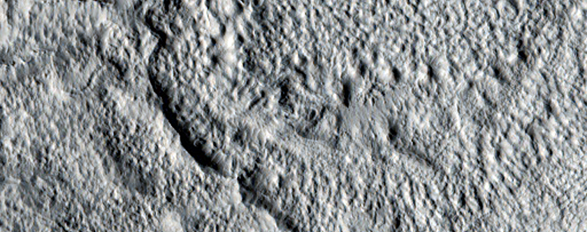 Terrain Northeast of Cassini Crater