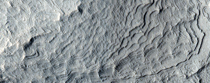 Stair-Stepped Slope Seen in MOC Image R08-00823