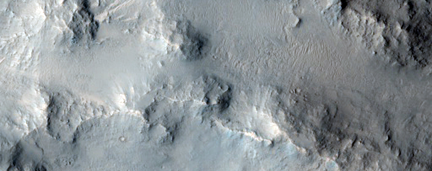 Central Structure of Large Impact Crater