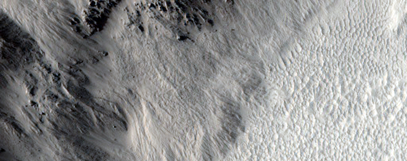 Western Region of Zunil Crater