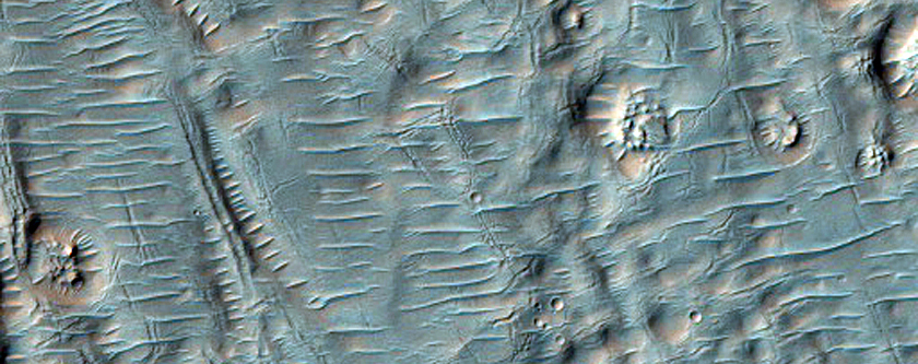 Crater North of Argyre Region