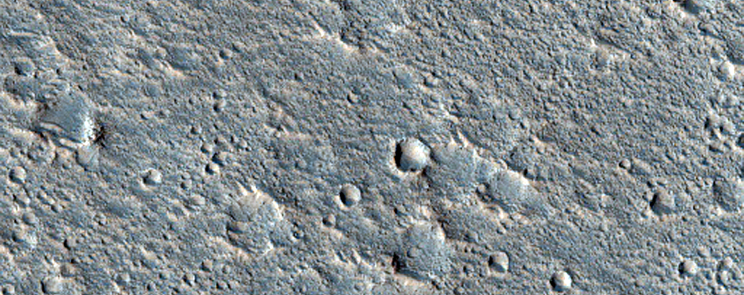 Fading Secondary Crater Ray Emanating From Tomini Crater