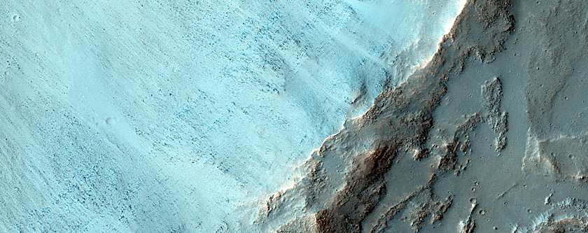 Layers in Crater Wall